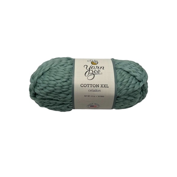 Yarn Bee Other Yarn Bee Cotton Xxl 5 Yards Celadon 35 Oz Brand New